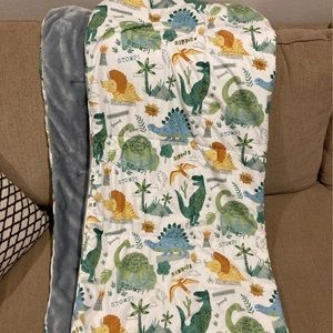 Toddler bed Dino blanket